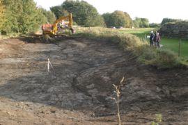 Moat excavation october 2009 11