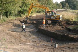 Moat excavation october 2009 6